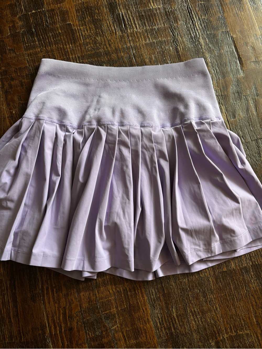 Wilson Lavender Pleated Mini Skirt